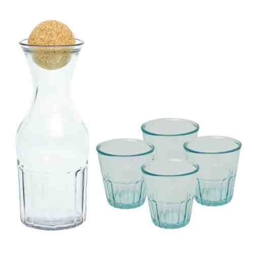 Set carafa 1 L si 4 pahare 250 ml, Jamie Oliver