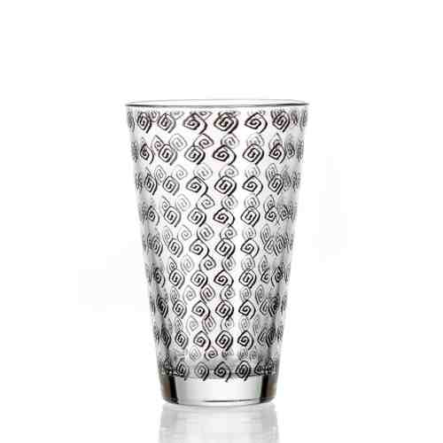 Set pahare Long Drink Takeo, Square, 330 ml, 6 piese