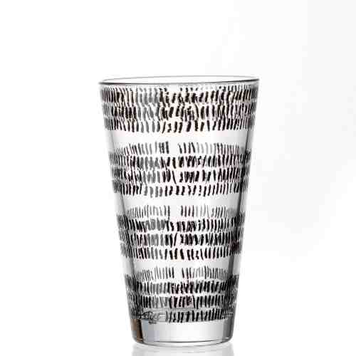 Set pahare Long Drink Takeo, Stripes, 330 ml, 6 piese