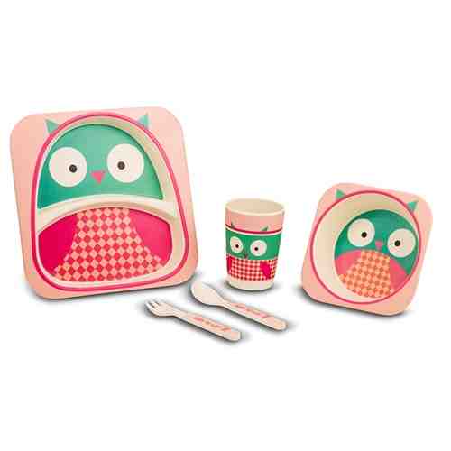 Set pentru copii Owl, 5 piese