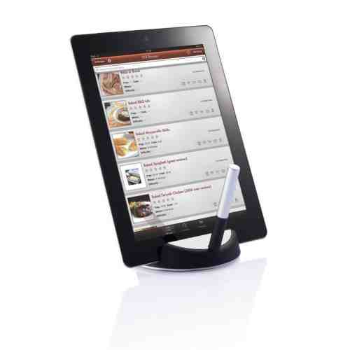 Suport tableta Chef, Black / Silver