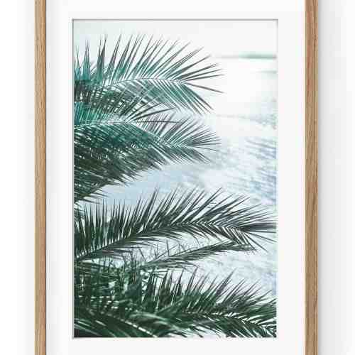 Tablou Seaside Palms II Oak