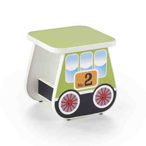 Taburet pentru copii Lokomo Green