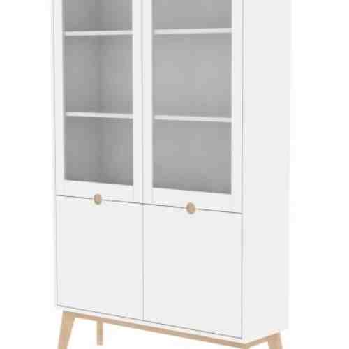 Vitrina din MDF Century White