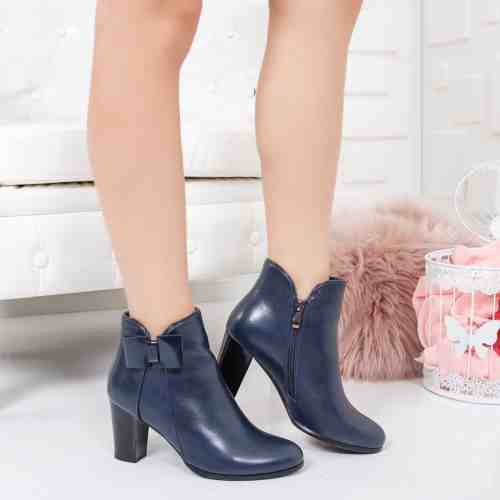 Botine Briva bleumarine