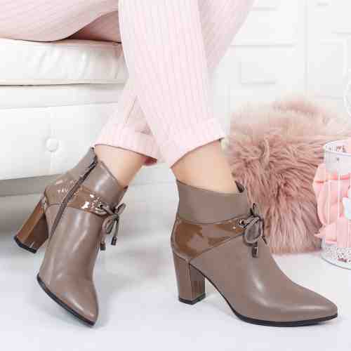 Botine Caluno khaki