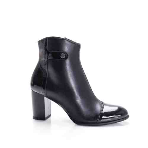 Botine Piele Rikii negre