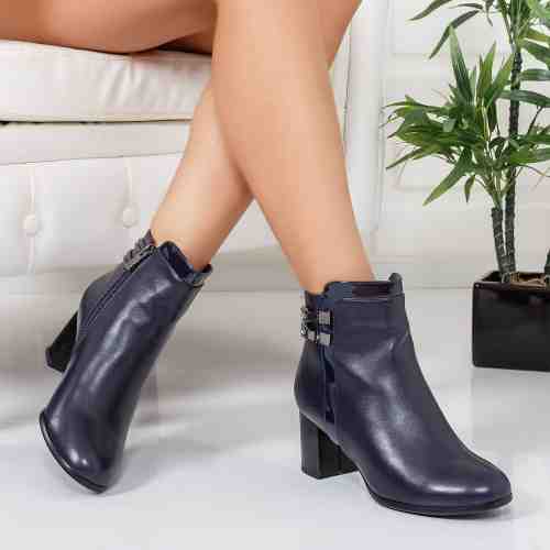 Botine Velosi albastre