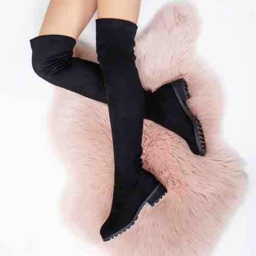 Cizme Maieni negre lungi