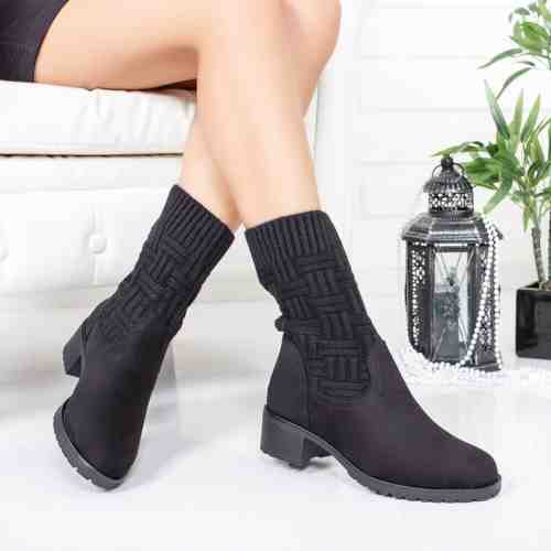 Cizme Troli negre comode