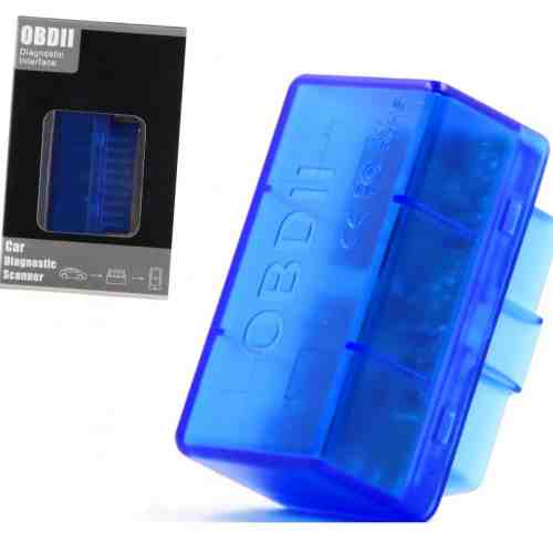 Interfata Auto Super Mini Techstar OBD2 Bluetooth cu Cip ELM v2.1 Torque + Soft Inclus GRATUIT