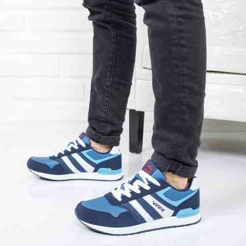 Pantofi barbati Cullen albastri sport