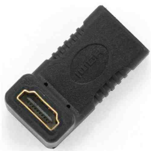 Adaptor HDMI 90º iggual PSIA-HDMI-FFL Negru