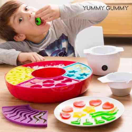 Aparat pentru Fabricat Jeleuri Yummy Gummy 40W