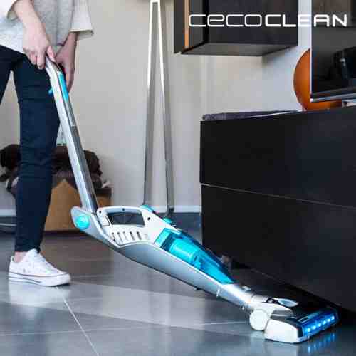 Aspirator Mătură și de Mână Ciclonic Cecoclean 5044 Ergo Power 0,8 L 2400W Albastru Alb Fără Fir