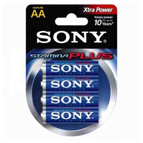 Baterie Alcalină Sony 4+2 AA Stamina Plus AM3-B4X2D 1,5 V AA (4 pcs) Albastru