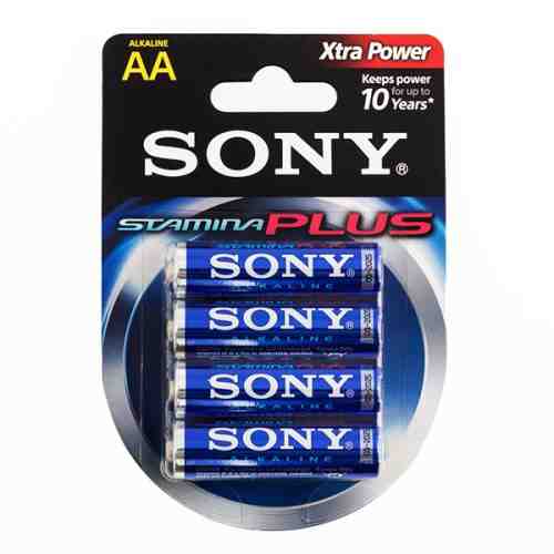 Baterii Alcaline Sony Plus AA LR6 1,5V AM3 (pachet de 4)