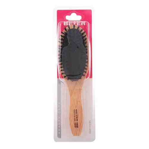 Beter - HAIR BRUSH cushion mixed bristles oak wood body 1 pz