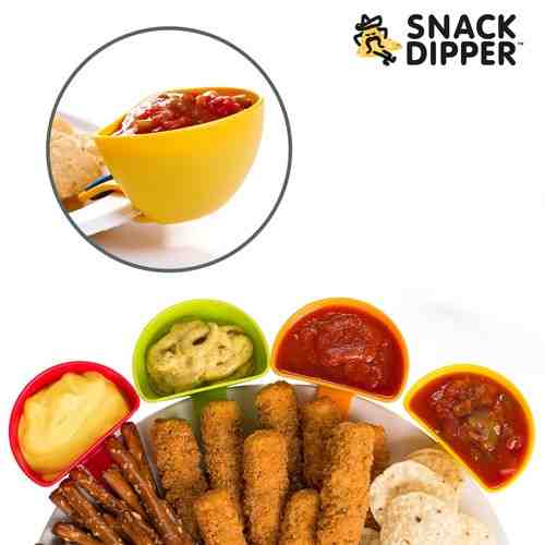 Boluri pentru Sos Snack Dipper (pachet de 4)