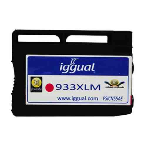 Cartuș de Cerneală Reciclată iggual HP PSICN055AE Magenta