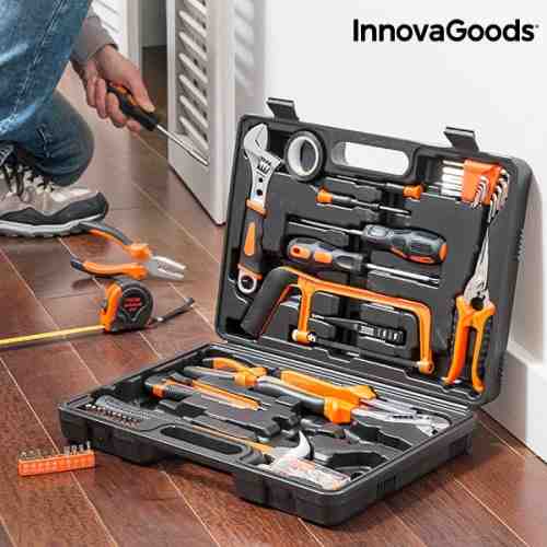 Cutie tip Diplomat pentru Scule InnovaGoods (108 Piese)