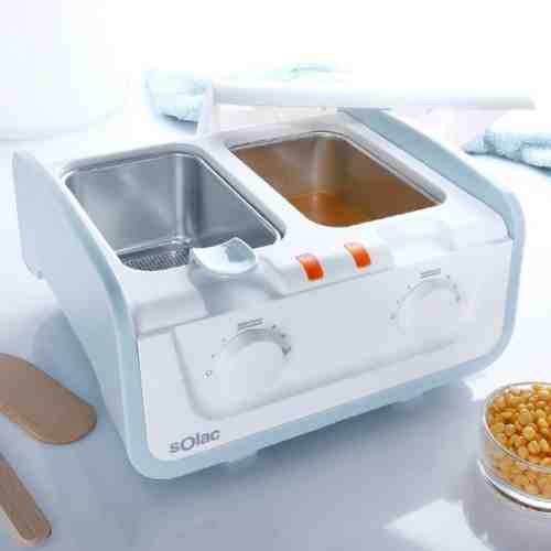 Epilator Ceară cu Cuvă Dublă Solac DC7500 325W Gri Alb