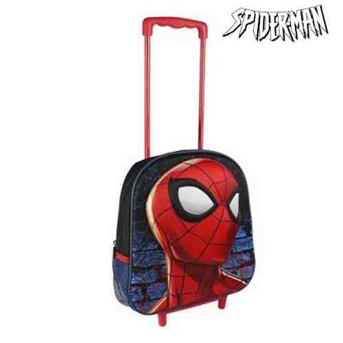 Ghiozdan 3D cu Roți Spiderman 937