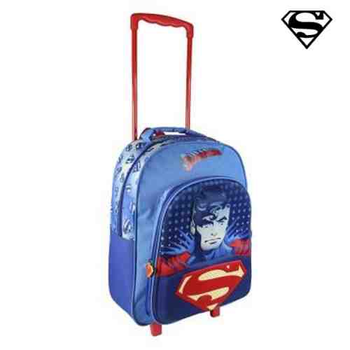 Ghiozdan 3D cu Roți Superman 392