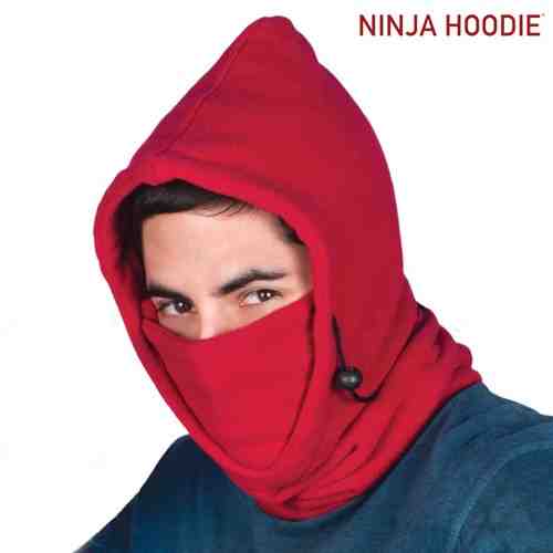 Glugă Multifuncțională Ninja Hoodie 3-4 Ani