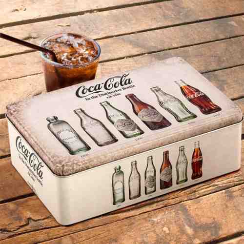 LIVRARE Cutie Metalică Vintage Coca-Cola (F?r? ambalaj)