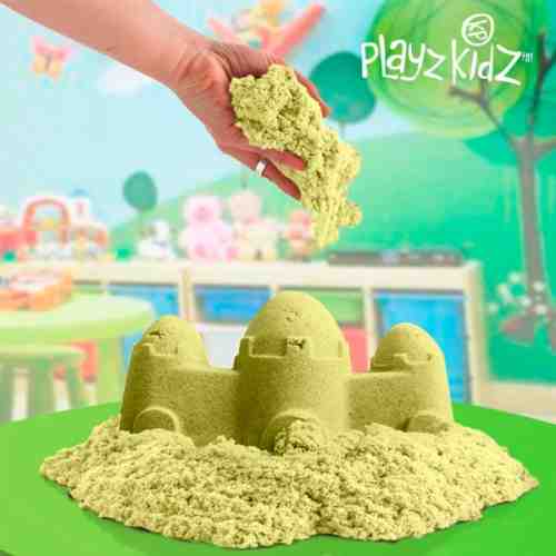 LIVRARE Nisip Kinetic pentru Copii Playz Kidz (F?r? ambalaj)