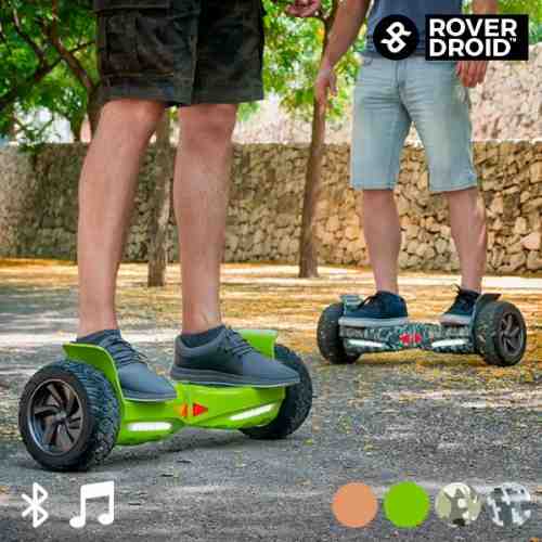 LIVRARE Trotinetă Electrică Hoverboard Bluetooth cu Difuzor Rover Droid Stor 190 (F?r? ambalaj) Auriu