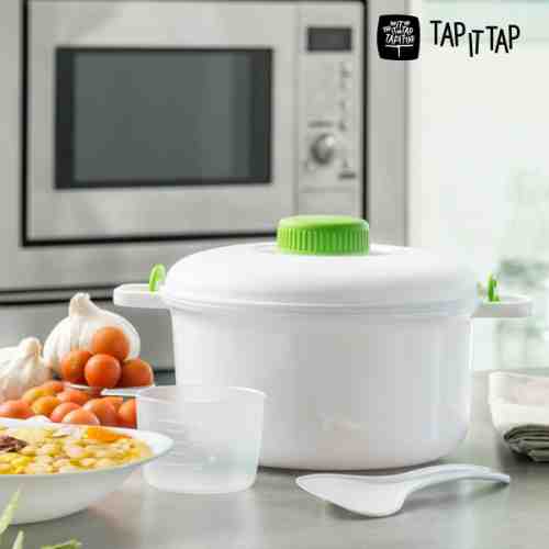 Oală sub Presiune pentru Microunde Tap It Tap