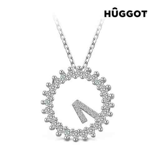 Pandantiv din Argint Sterling 925 cu Zirconii Only One Hûggot (45 cm)