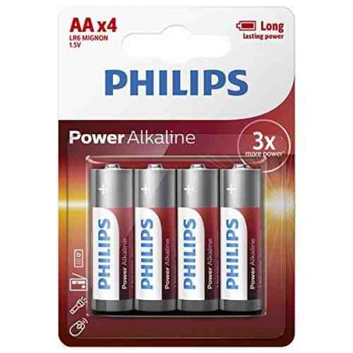 Philips Baterie Alcalină LR6 AA Pachet-4