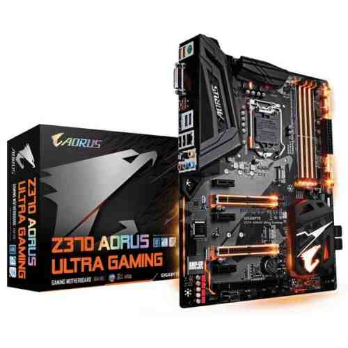 Placă de Bază Gaming Gigabyte Z370 AORUS Ultra Gaming GA-Z370 AORUS ULTRA ATX 1151 DDR4-SDRAM DIMM 64 GB