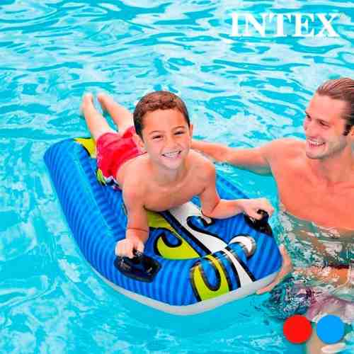 Placă de Surf Gonflabilă pentru Copii Intex Albastru