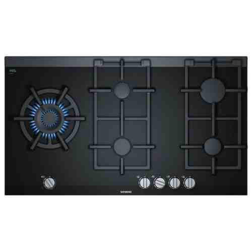 Plită pe Gaz Siemens AG ER9A6SD70 90 cm gasStop Negru Fier (5 plite)