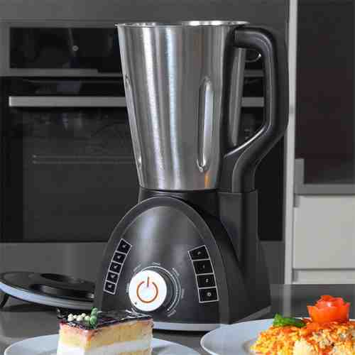 Robot de Bucătărie Cecomix Mix Compact 4022 2,5 L 1250W Negru Oțel