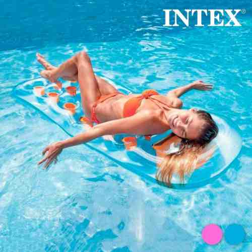 Saltea Gonflabilă Holes Intex Albastru