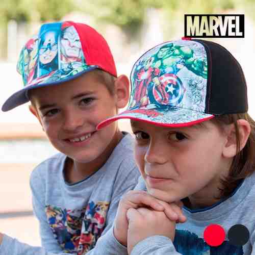 Șapcă pentru Copii Avengers Negru