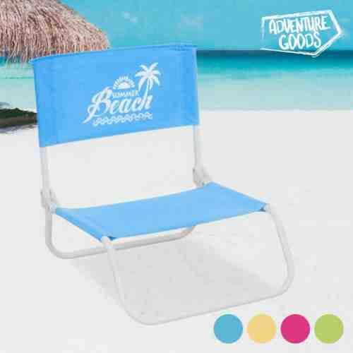 Scaun de Plajă Pliant Adventure Goods Verde