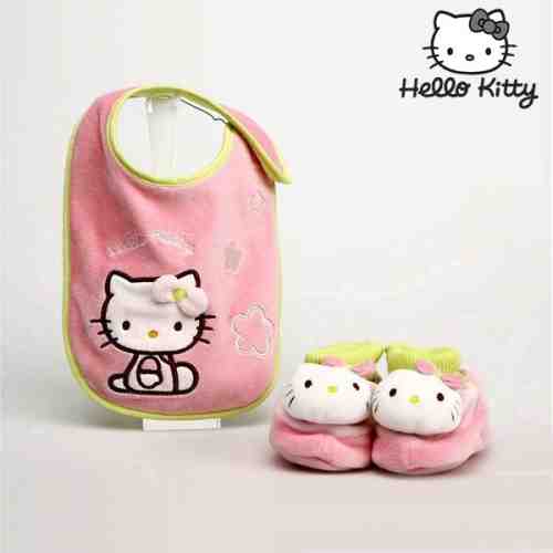 Set Bavețică și Cizmulițe Hello Kitty 9425