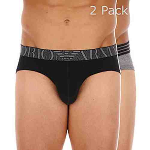 Slip de Bărbați Emporio Armani 111693-7A723-50820 (Pachet de 2) M
