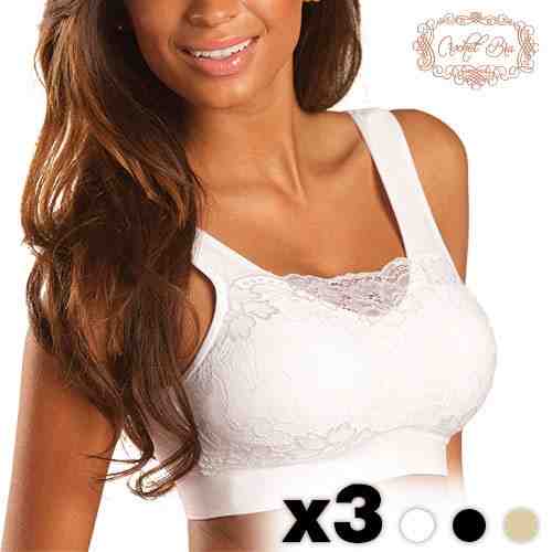 Sutien Crochet (3 buc) S