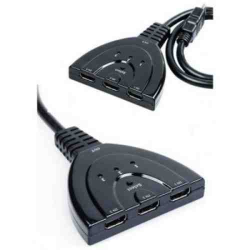 Switch L-Link LL-CAB-1117 3 x HDMI Negru