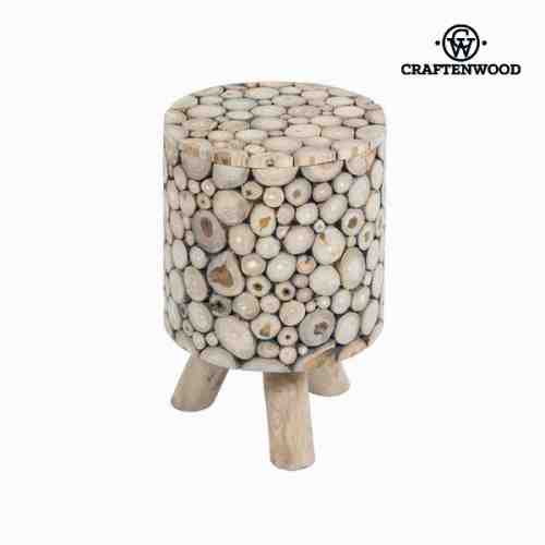 Taburet Trunchi de Copac cu Picioare Lemn - Autumn Colectare by Craftenwood