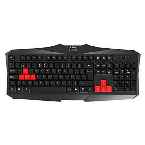 Tastatură Gaming Tacens MAK1 PRO USB Negru Roșu