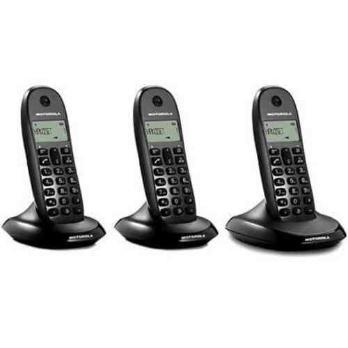 Telefon fără Fir Motorola C1003 (3 pcs) Negru