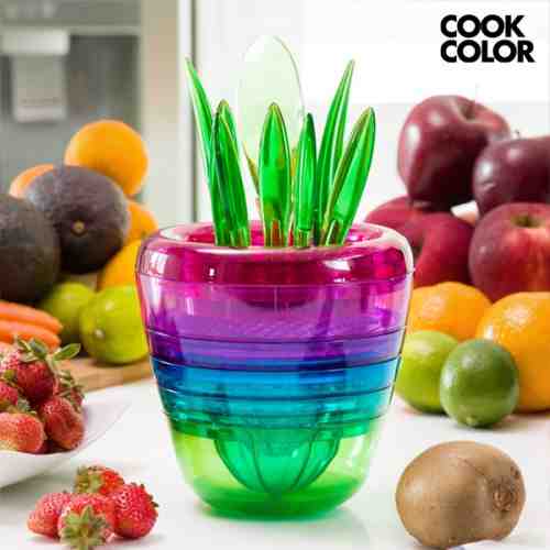 Ustensile de Bucătărie Stivuibile Multi Tool Fruit Cook Color